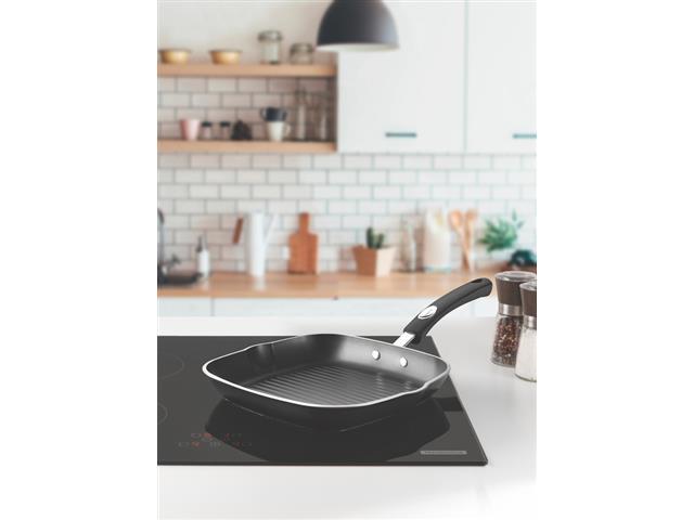Bistequeira Tramontina Mônaco Induction Antiaderente Preto 24CM - 2