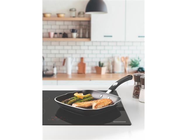 Bistequeira Tramontina Mônaco Induction Antiaderente Preto 24CM - 3