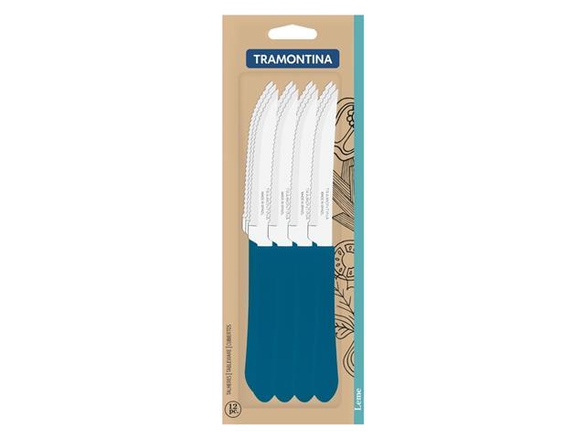 Conjunto de Facas para Churrasco Tramontina Leme Azul Oceano 12 Peças - 2