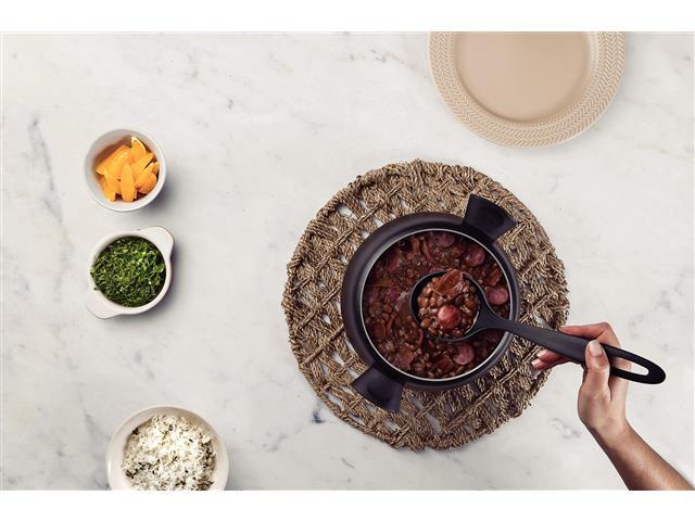 Concha Tramontina Ability em Nylon Preto - 3