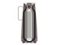 Bule Térmico Tramontina Exata Ampola de Vidro 1 Litro Bege - 2