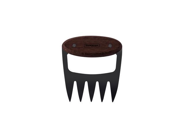 Garra Multiuso Tramontina Churrasco Black Aço Inox e Cabo de Madeira - 2