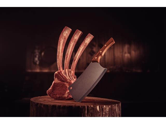 Cutelo Tramontina Churrasco Black Aço Inox e Cabo de Madeira 7" - 3