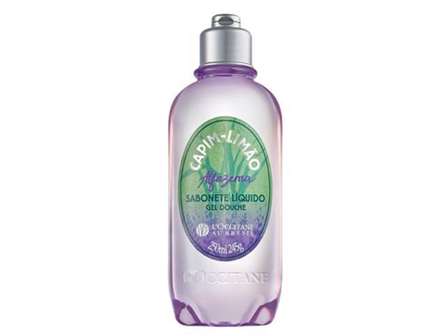 Sabonete Líquido L'Occcitane au Brésil Capim-Limão Alfazema 250ML - 1