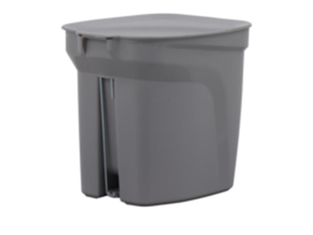 Lixeira Tramontina Compact 7 Litros Cinza - 4
