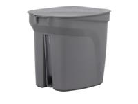 Lixeira Tramontina Compact 7 Litros Cinza - 4
