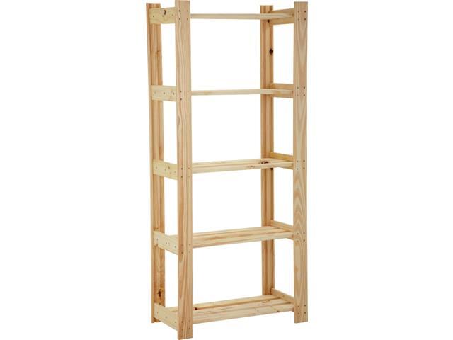 Estante Tramontina Modulare em Madeira Pinus com 5 Prateleiras - 1