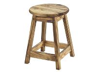 Banqueta Baixa Tramontina em Madeira Pinus Garapa - 1