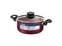 Caçarola Tramontina Paris Antiaderente Tampa de Vidro Vermelha 26CM - 4