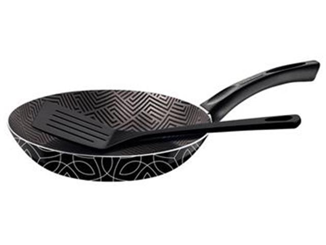 Frigideira Tramontina Paris Preta com Espátula de Nylon 18CM - 2