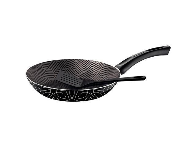 Frigideira Tramontina Paris Preta com Espátula de Nylon 30CM - 1
