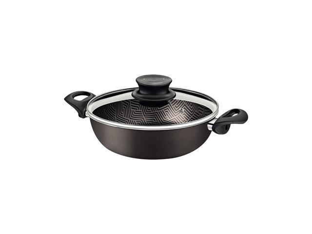 Fritadeira Multiuso Tramontina Paris Chumbo com Tampa de Vidro 24CM - 2