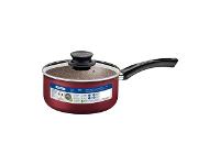 Panela Tramontina Paris Antiaderente Vermelho com Tampa de Vidro 16CM - 4