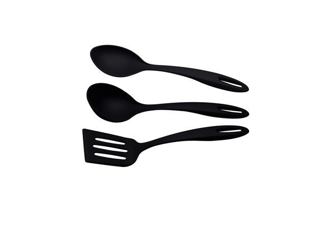 Jogo de Utensílios Tramontina Ability em Nylon Preto 3 Peças - 1