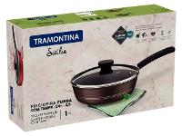 Frigideira Funda Tramontina Sicília Antiaderente com Tampa Avelã 24CM - 3