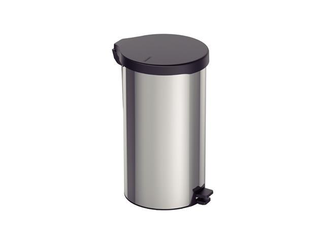 Lixeira Inox com Pedal New Tramontina com Acabamento Polido 20 Litros - 1
