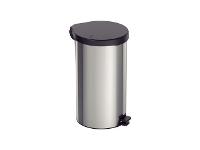 Lixeira Inox com Pedal New Tramontina com Acabamento Polido 20 Litros - 1