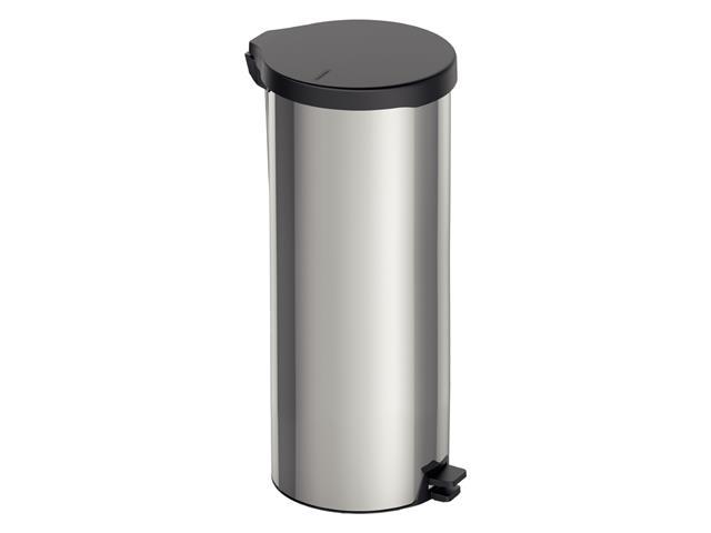 Lixeira Inox com Pedal New Tramontina com Acabamento Polido 30 Litros - 1