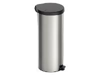 Lixeira Inox com Pedal New Tramontina com Acabamento Polido 30 Litros - 1