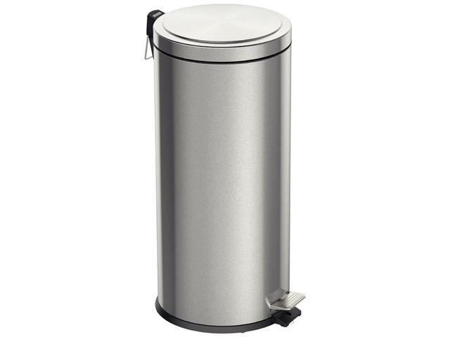 Lixeira Inox com Pedal Tramontina Brasil Plus 30 Litros - 1