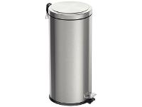 Lixeira Inox com Pedal Tramontina Brasil Plus 30 Litros - 1