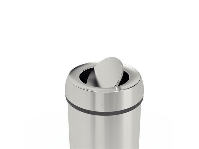 Lixeira Tramontina Friuli em Inox com Acabamento Escovado 65 Litros - 2