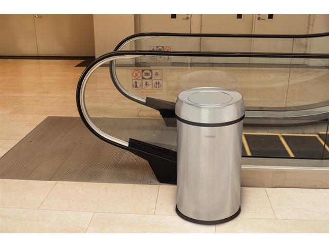 Lixeira Tramontina Friuli em Inox com Acabamento Escovado 65 Litros - 3