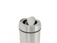 Lixeira Tramontina Friuli em Inox com Acabamento Escovado 65 Litros - 2