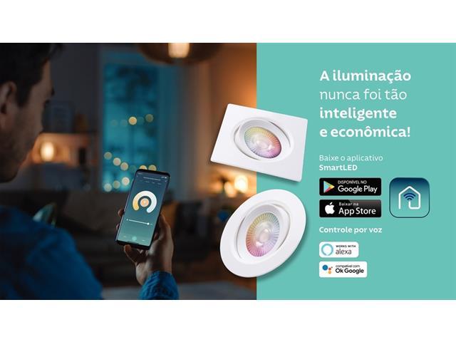 Spot Redondo de Embutir Tramontina Smart Led 350 lm 5W - 2