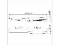Faca para Desossar Tramontina LYF Cabo PCR Verde Natureza 5" - 3