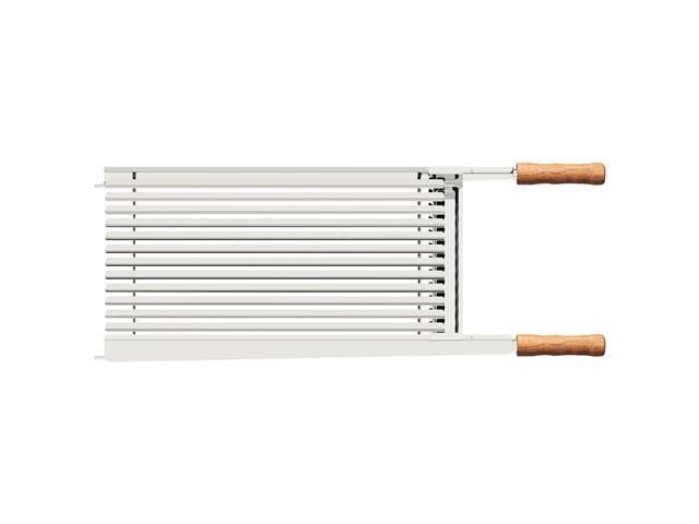 Grelha Tramontina Churrasco em Inox Cabo de Madeira Natural 50x41 cm - 2