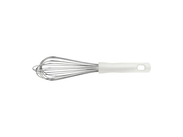 Batedor Manual Tramontina Profissional em Inox com Cabo Branco 30CM - 1