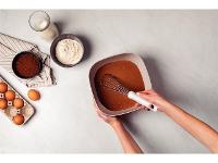 Batedor Manual Tramontina Profissional em Inox com Cabo Branco 30CM - 2