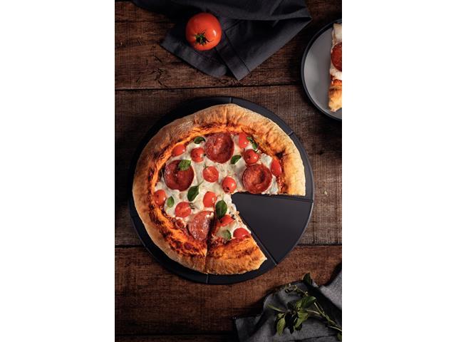 Tábua de Corte Tramontina Pizza em Polipropileno Cinza - 3