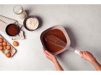 Batedor Manual Tramontina Profissional em Inox com Cabo Branco 45CM - 2