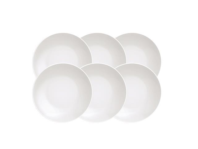 Kit Prato Fundo Tramontina Sophia em Porcelana Decorada 6 Peças - 1