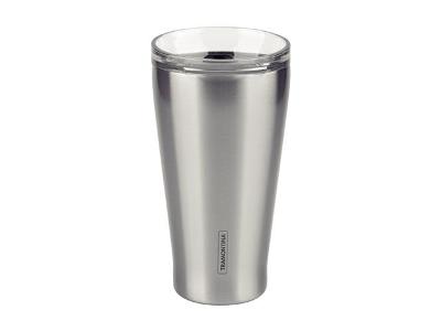 Copo Térmico Tramontina Exata em Aço Inox com Tampa 550 ml
