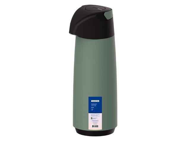 Garrafa Térmica Tramontina Exata Verde com Ampola de Vidro 1,8L - 2