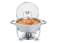 Rechaud Banho Maria com Tampa de Vidro Tramontina Redondo - 2