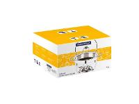 Rechaud Banho Maria com Tampa de Vidro Tramontina Redondo - 4