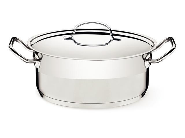 Caçarola Rasa Tramontina Professional Aço Inox Ø 24CM - 1