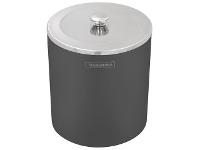 Lixeira Útil com Tampa Tramontina Preta 5 Litros - 1