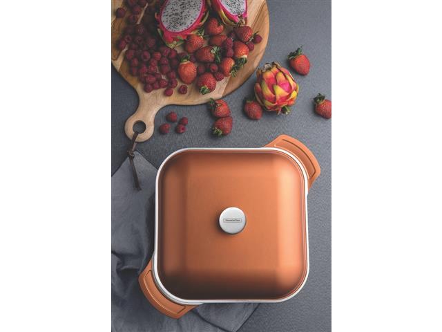 Caçarola Tramontina Lyon Design Collection Dourada 28cm - 2