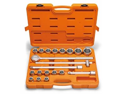 Maleta Soquetes e Acessórios 3/4" Tramontina 20 Peças