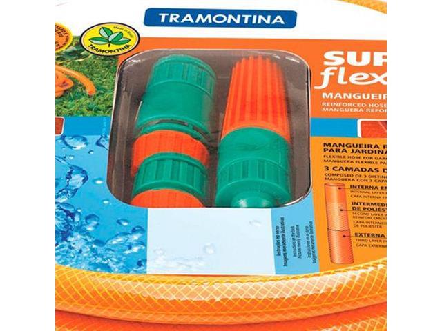 Mangueira com Engate e Esguicho Tramontina Super Flex 10 m - 2