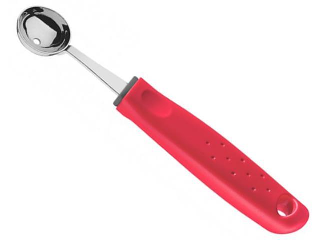 Boleador Tramontina Utilita Inox Vermelho 2,4 cm - 1