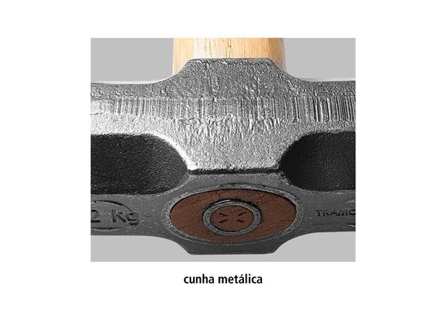 Marreta Oitavada com Cabo de Madeira Tramontina 3.000 g - 2