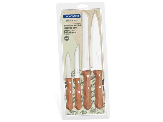Conjunto de Facas Inox Tramontina Dynamic 4 Peças - 1