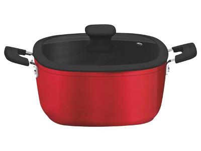Caçarola Tramontina Refinatta Alumínio Vermelha Ø 26cm