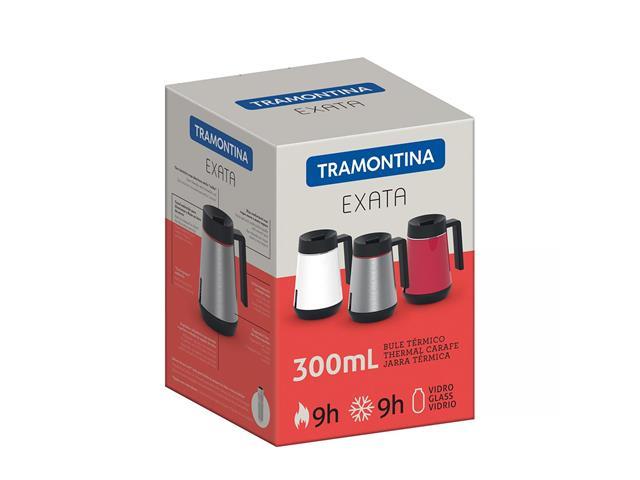 Bule Térmico Exata Tramontina com Infusor Vermelho 300mL - 3